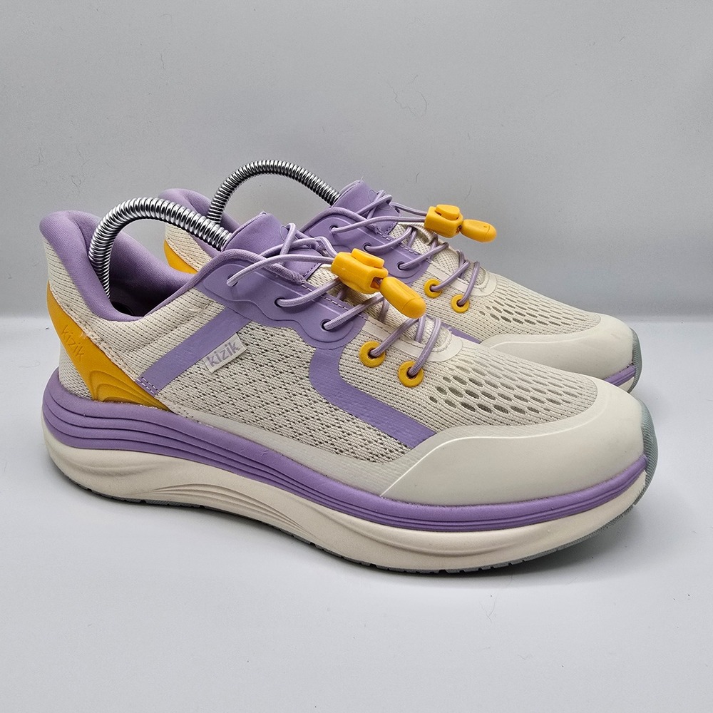 Kizik London Hands Free In Pristine/Pastel Lilac Mesh Athletic Shoes Womens 8.5‎